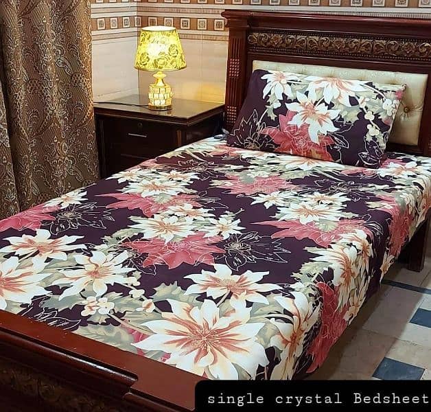 Single Size Bedsheet | Single Bed Vickki Razaii/ Comforter 17