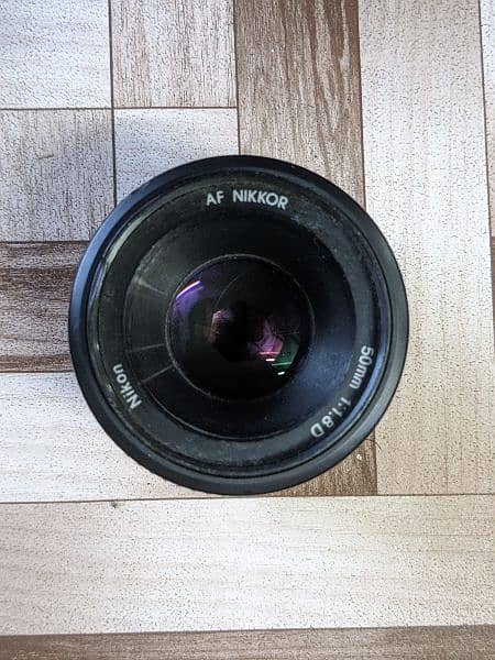Nikon 50mm F-1.8D condition 10 by 9 0