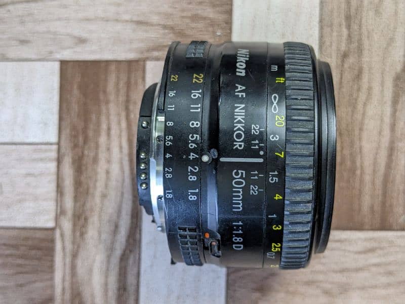 Nikon 50mm F-1.8D condition 10 by 9 2