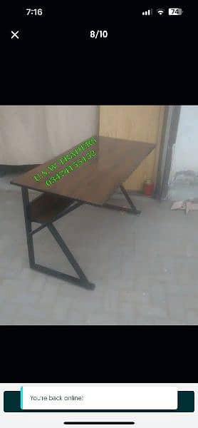 racks oven kitchen,table, k laptop table, Study gaming table beds 8