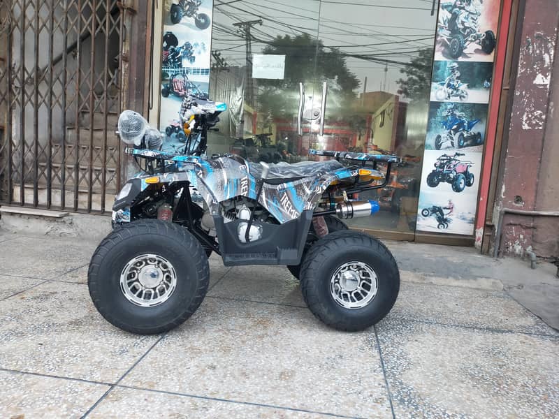 Zero Metre 150 Size Luxury Sports Allowy Rims Atv Quad 4 Wheels Bikes 17