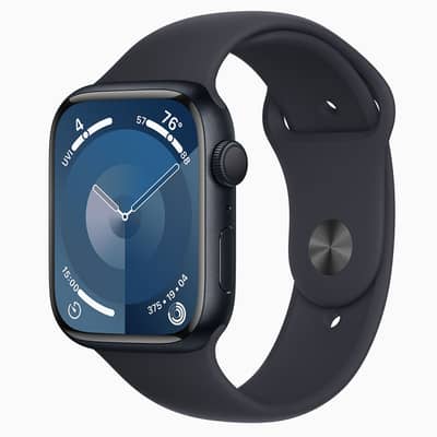 Apple Watch Series 9 45mm Midnight Aluminum Case with Sport Band Smart Watches 1058130405