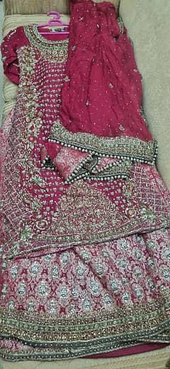 Sanam boutique bridal dress | sharara | shirt | dupatta