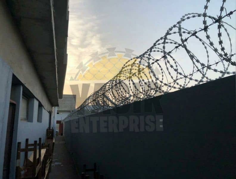 Razor Wire / Barbed Wire / Chain Link Fence / Electric Fence 5