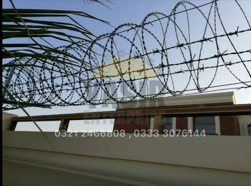 Razor Wire / Barbed Wire / Chain Link Fence / Electric Fence 18