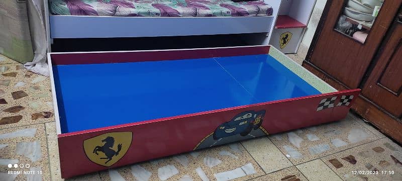 Bunk bed / kids furniture /kids bed with cupboard for sale 9