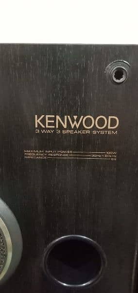 Kenwood speaker ( like bose sansui akai pioneer woofer kef amplifier 4
