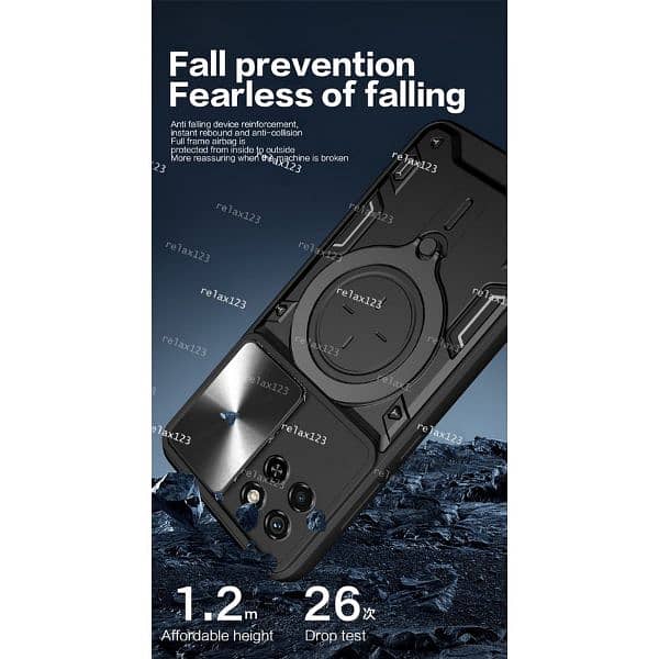 itel S23 armor Protection Back Cover 6