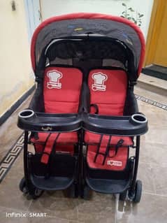 Twin cheap stroller olx