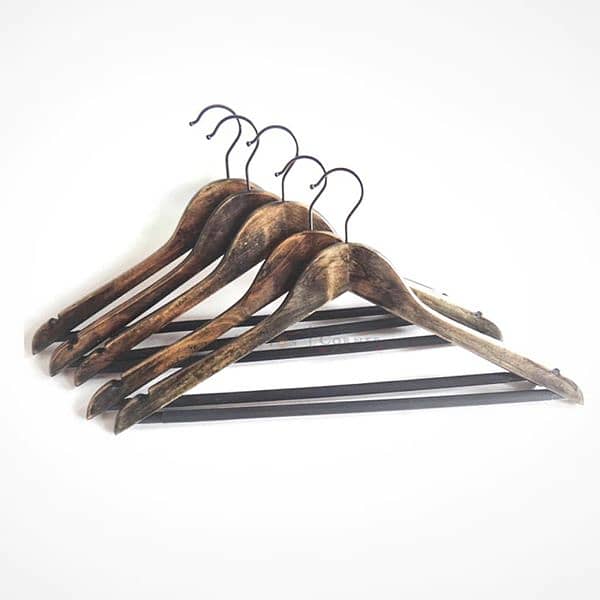 wooden hangers Top quality |NEW |PRO |BOUTIQUE |Clothes 4