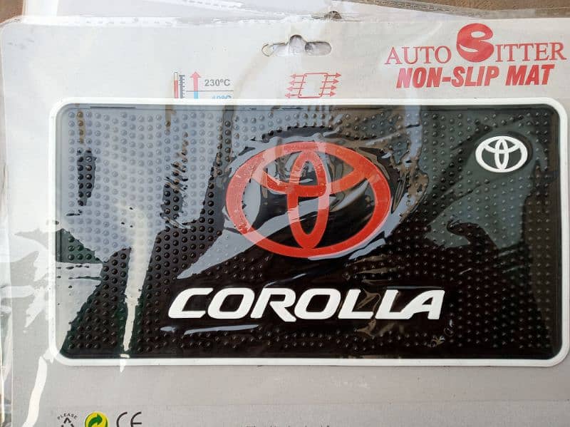 Honda Toyota Suzuki Logo Anti-Skid Nonslip Dashboard Mats - Mul 11