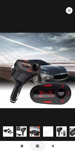 Car Kit MP3 Player Wireless FM Transmitter Modulator USB SD MMC 1