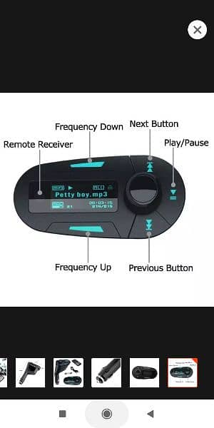 Car Kit MP3 Player Wireless FM Transmitter Modulator USB SD MMC 6