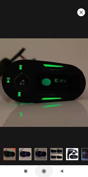 Car Kit MP3 Player Wireless FM Transmitter Modulator USB SD MMC 7