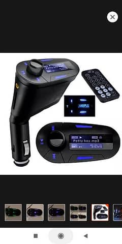 Car Kit MP3 Player Wireless FM Transmitter Modulator USB SD MMC 0