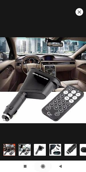 Car Kit MP3 Player Wireless FM Transmitter Modulator USB SD MMC 10