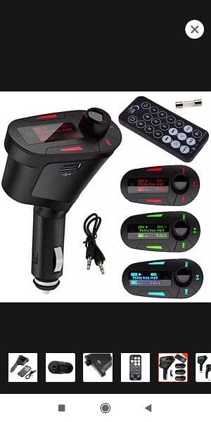 Car Kit MP3 Player Wireless FM Transmitter Modulator USB SD MMC 13