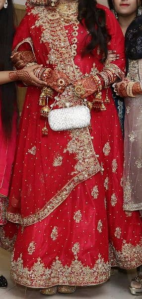 Bridal dress/wedding dress/bridal lahnga/designer bridal dress 4