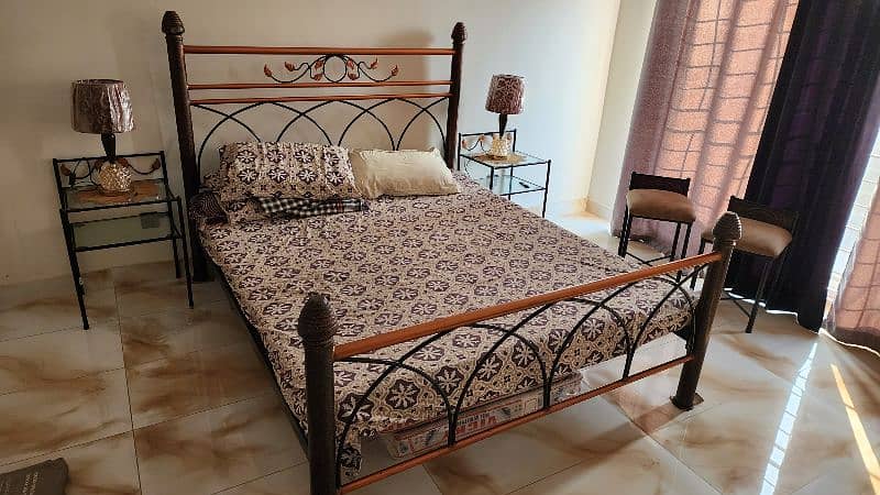Road Iron Bed Set for sale 0