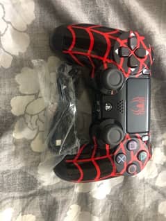 PS4 controller spider man edition with box snd cable