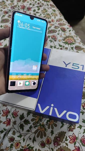 vivo y51 in display finger print 0
