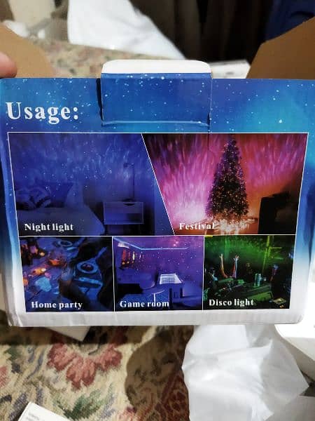 Star lamp starry sky Galaxy projector Night Light Table Lamp Mus 9