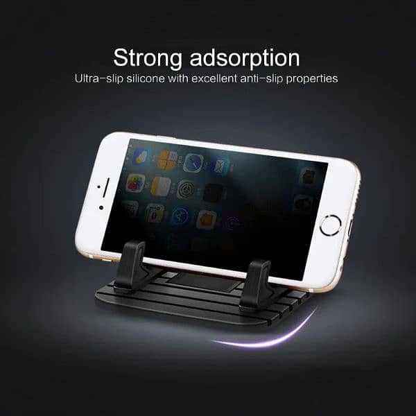 Car Silicone Dash Pad Mat Mobile Phone Holder Car Holder Stand Cradle 8