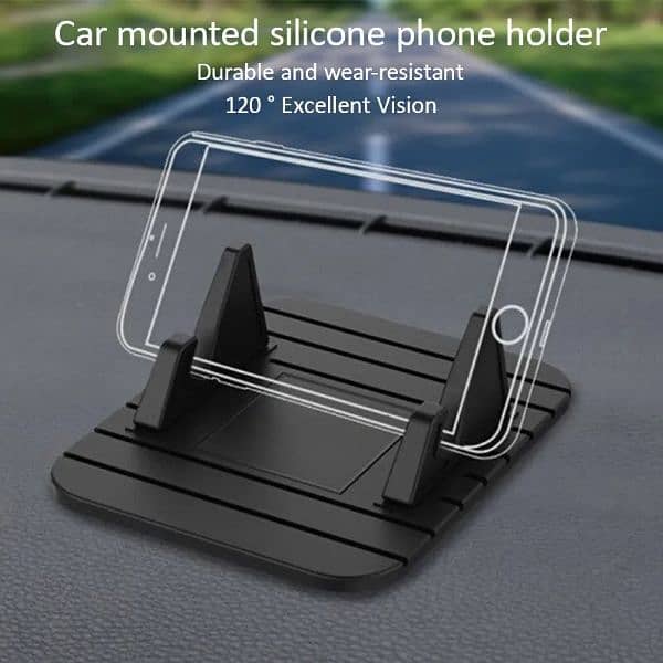 Car Silicone Dash Pad Mat Mobile Phone Holder Car Holder Stand Cradle 11