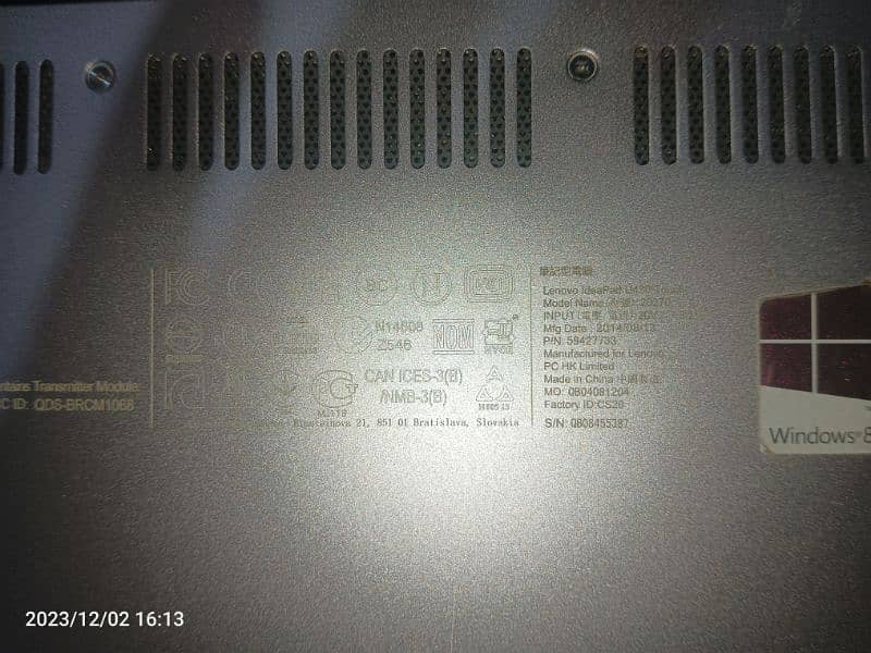 Lenovo Idea Pad/Laptop U430 Touch 4
