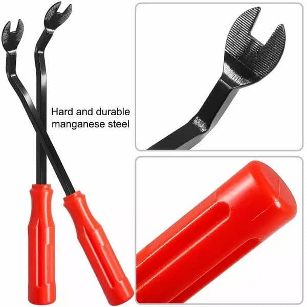 Car Door Clip Panel Trim Removal Tools Kit Auto Interior Hand D 12