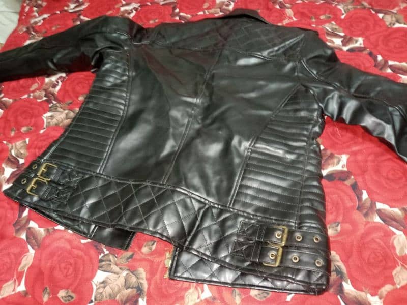 black leather jacket 2