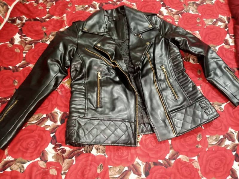 black leather jacket 3