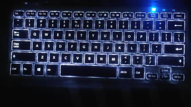 Back light keyboard for night work 1