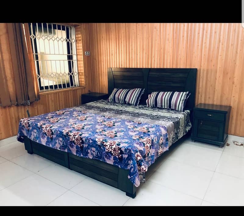 Bed set/king size bed/double bed/furniture in gujrawala 9