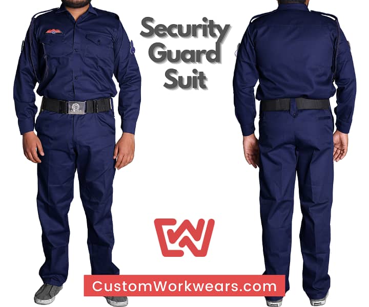 Uniform, Workwear, Security Guard suit, Coveralls Scrub, Cargo Trouser 1