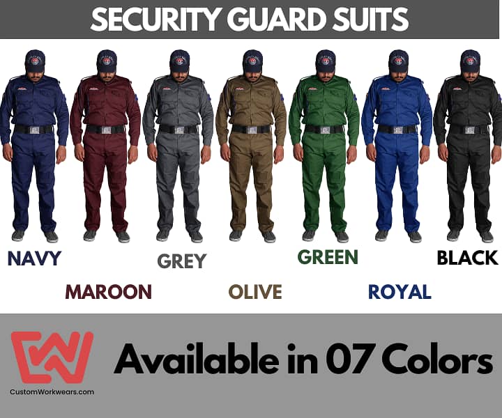 Uniform, Workwear, Security Guard suit, Coveralls Scrub, Cargo Trouser 2