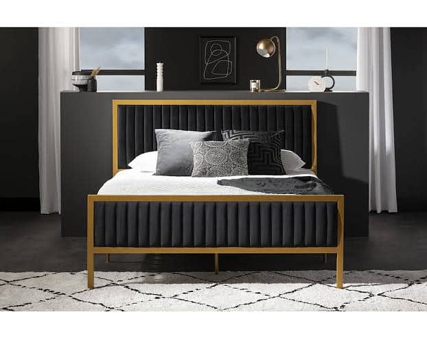 Iron bed /bed dressing side table /double bed/bed set/bed/Furniture 0