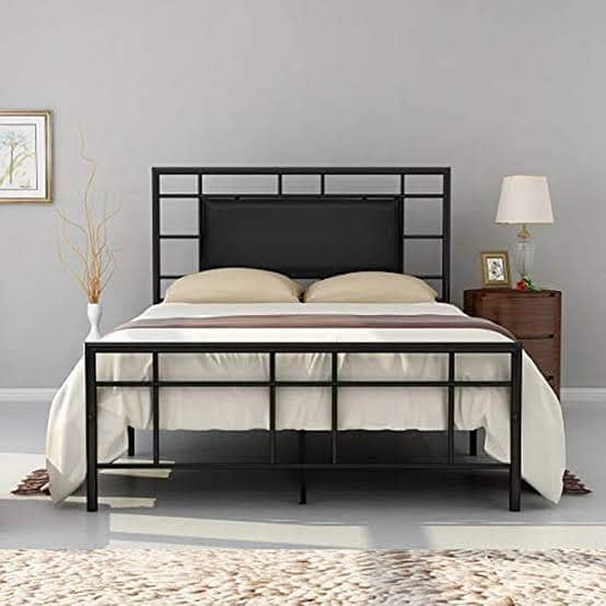 Iron bed /bed dressing side table /double bed/bed set/bed/Furniture 11