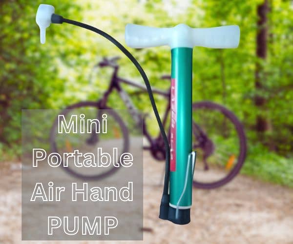 Portable Mini Foot Air Hand Pump for Bicycle| Bike |Car and Football 0