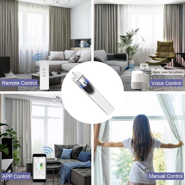 Smart Curtain Track System | Wifi | Motor | Curtain | Blinds 13