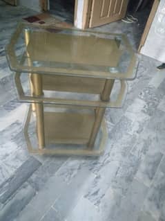 mirror glass table