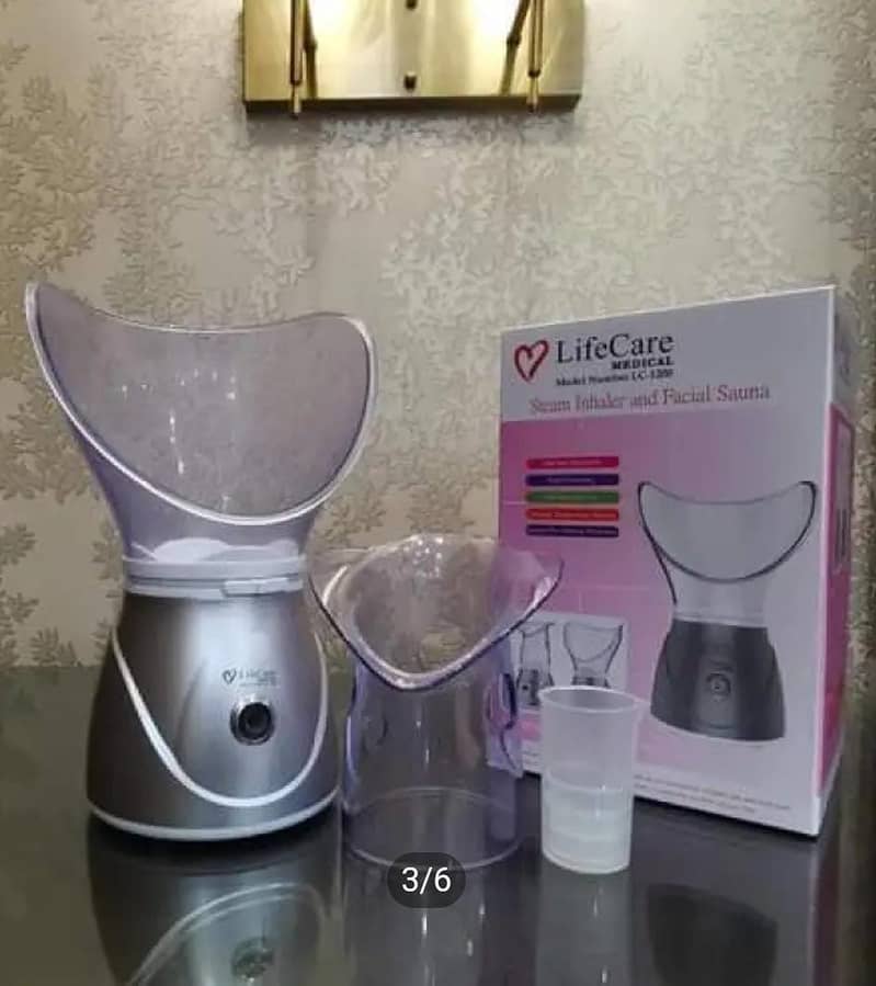 Steam Inhaler and Facial Sauna | Steamer For Cold and Cough 0