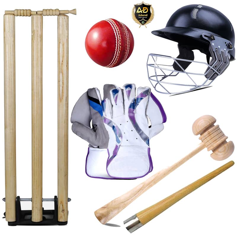 cricket bats tape ball hard bal bat football cricket kit helmet gloves 11