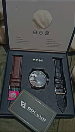 Tomi Watch Dual Gear watch