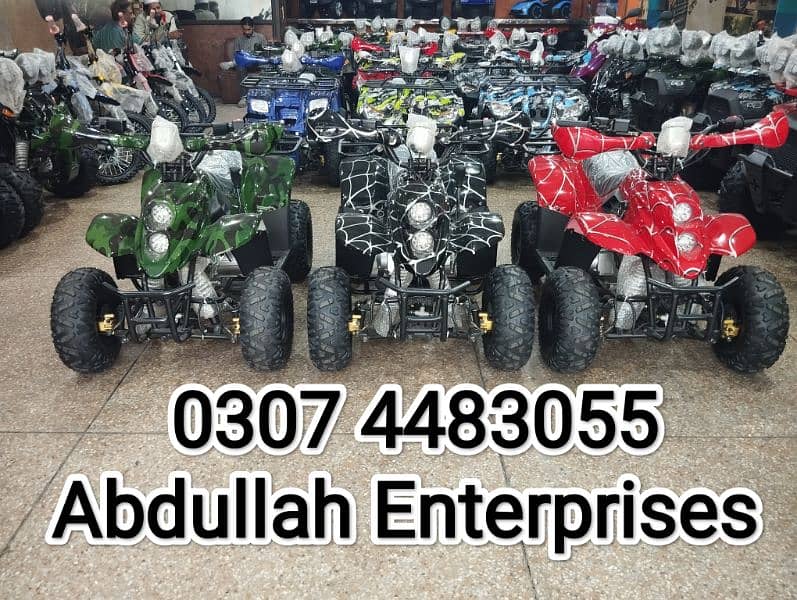 Dubai import 70cc 100cc 110cc atv 4 wheel quad bike 4 sale deliver pk 0