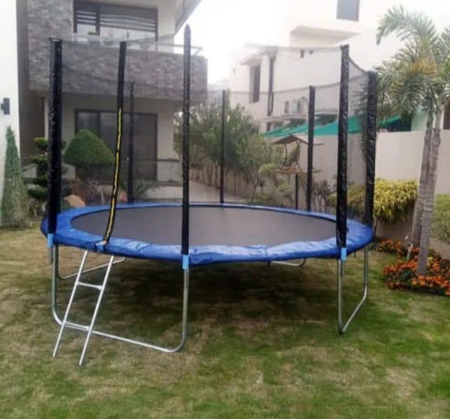 Trampoline | Jumping Pad | Round Trampoline |Kids Toy|With safety net 3
