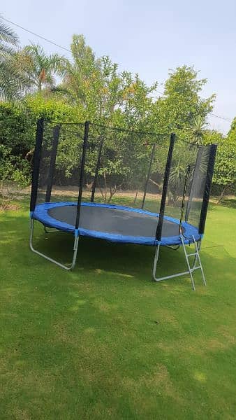 Trampoline | Jumping Pad | Round Trampoline | Kids Toy|With safety net 2