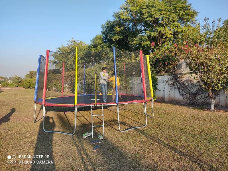 Trampoline | Jumping Pad | Round Trampoline |Kids Toy|With safety net 11