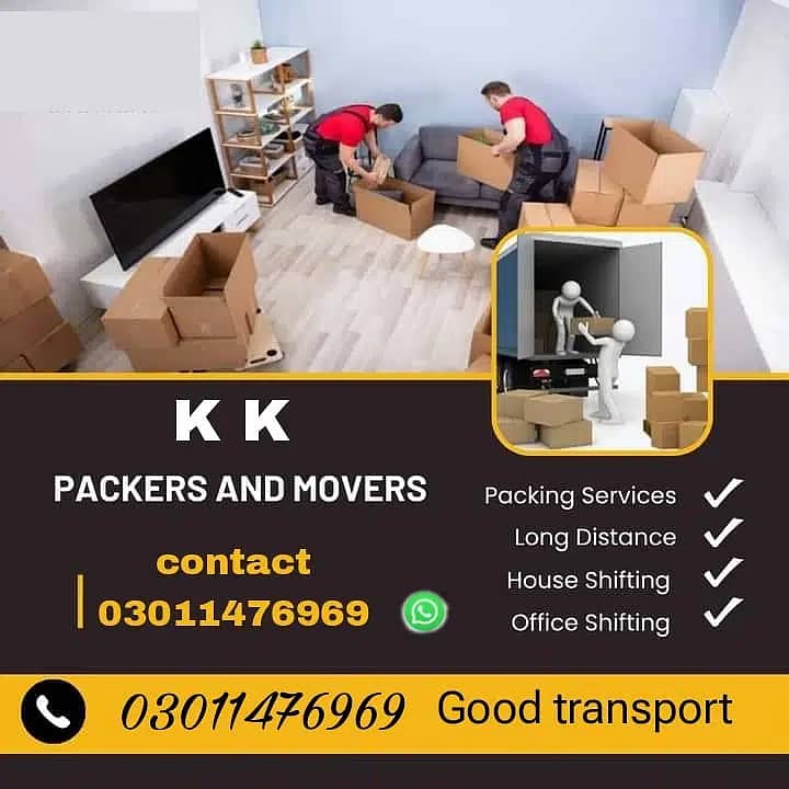 Packers & Movers/House Shifting/Loading /Goods Transport rent services 2