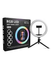 Ring light 36cm RGB with Mobile Holder & Ball Head All Color 36 cm New 1